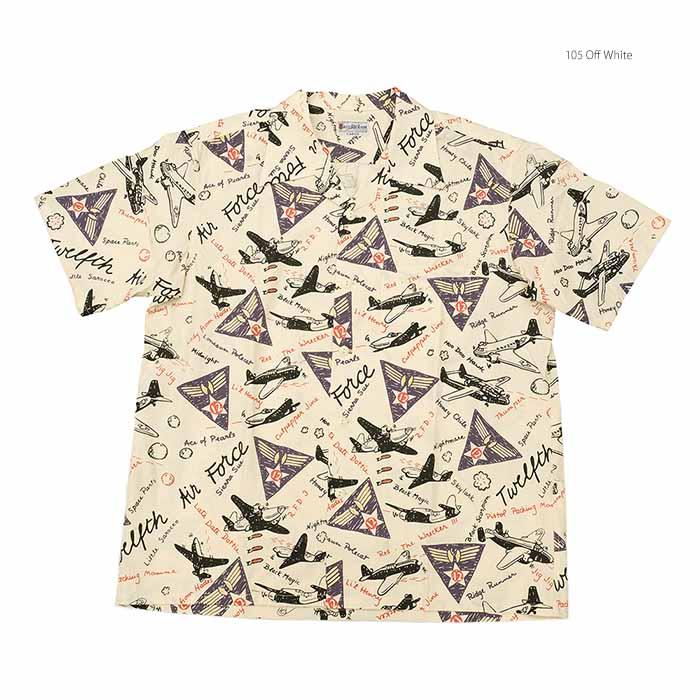 BUZZ RICKSON'S バズリクソンズ BR39323 第12空軍 プリント 半袖シャツ
