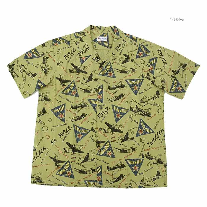 BUZZ RICKSON'S バズリクソンズ BR39323 第12空軍 プリント 半袖シャツ