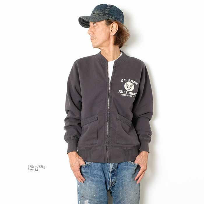 BUZZ RICKSON'S バズリクソンズ BR65601 ジップアップ スウェット U.S.