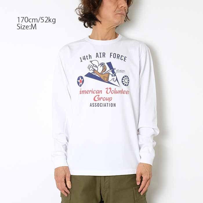 BUZZ RICKSON'S × PEANUTS （バズリクソンズ×ピーナッツ）ロンT