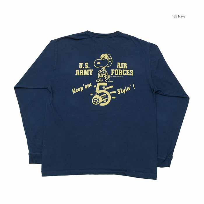 BUZZ RICKSON'S バズリクソンズ×ピーナッツ × PEANUTS BR69277 ロンT
