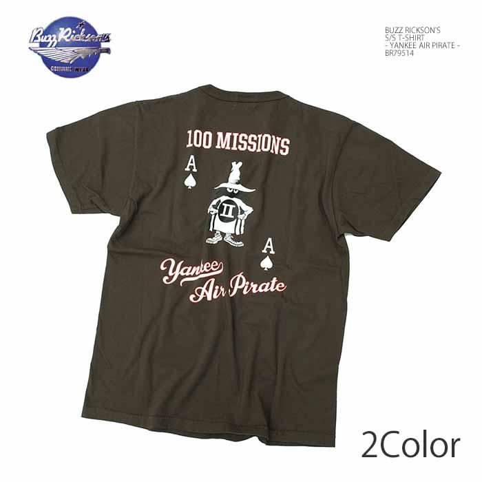 BUZZ RICKSON'S バズリクソンズ BR79514 プリント Tシャツ - YANKEE
