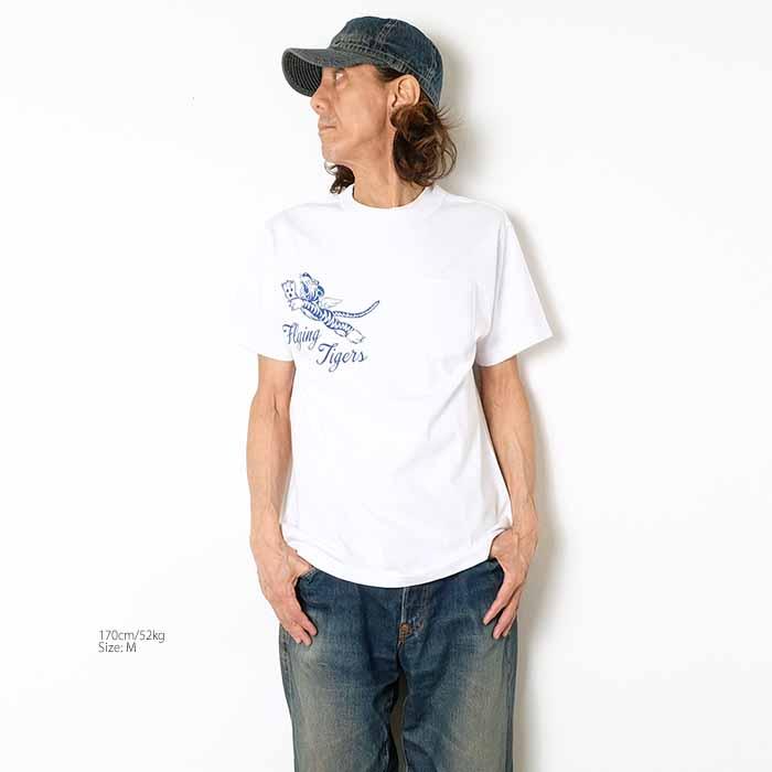 BUZZ RICKSON'S バズリクソンズ BR79709 プリント ポケット Tシャツ