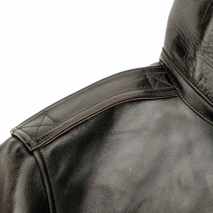 BUZZ RICKSON'S バズリクソンズ BR80683HY 別注 BLACK A-2 レザー