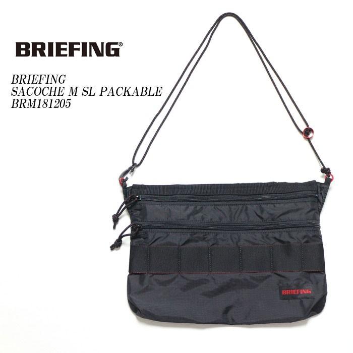 BRIEFING（ブリーフィング） サコッシュ M SL パッカブル BRM181205