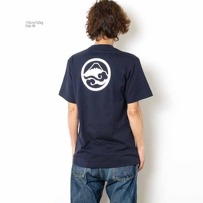 麿紋 maromon FUJI-M 半袖 Tシャツ プリント - 富士山 - | ヒノヤ｜hinoya-ameyoko｜03