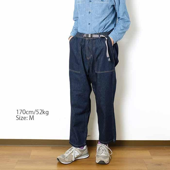Gramicci（グラミチ） Lot.G2SM-P042 デニムルーズテーパードパンツ