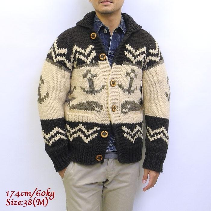 トップス Kanata Wool Cowichan Sweater KANATA KANATA（カナタ） Hand Made Button Cowichan Sweater