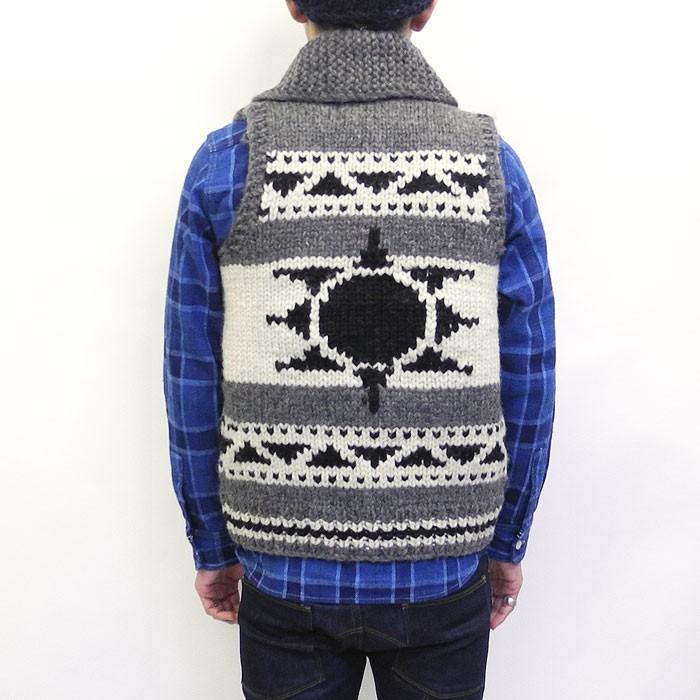 KANATA KANATA（カナタ） Hand Made Button Cowichan Vest 
