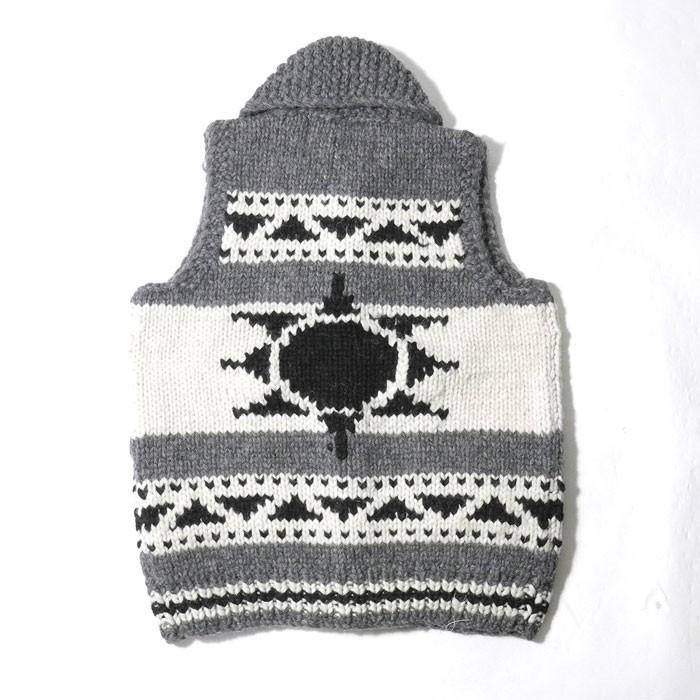 KANATA KANATA（カナタ） Hand Made Button Cowichan Vest 