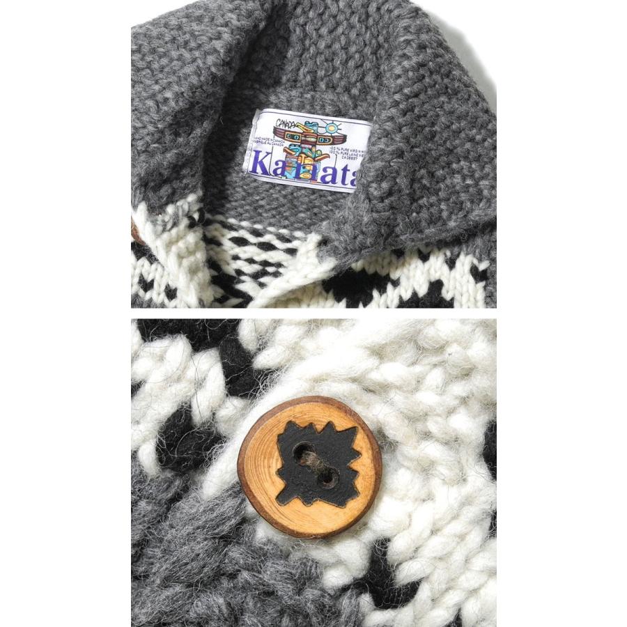 KANATA KANATA（カナタ） Hand Made Button Cowichan Vest 