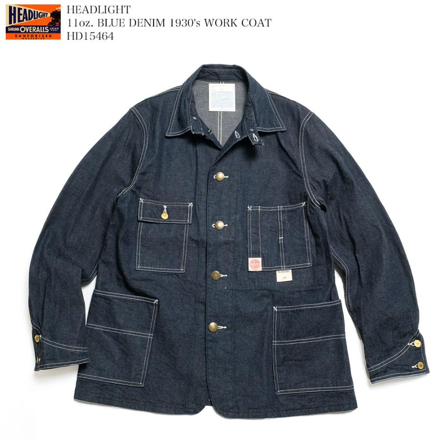 SUGAR CANE ヘッドライト HEADLIGHT by HD15464 11oz ブルーデニム