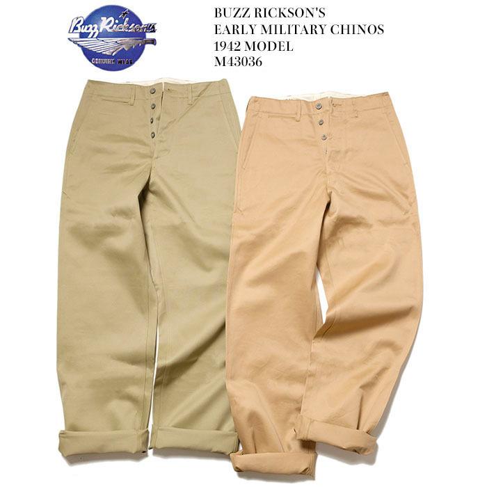 BUZZ RICKSON'S バズリクソンズ M43036 チノパン 1942 BUZZ RICKSON'S バズリクソンズ M43036 チノパン 1942