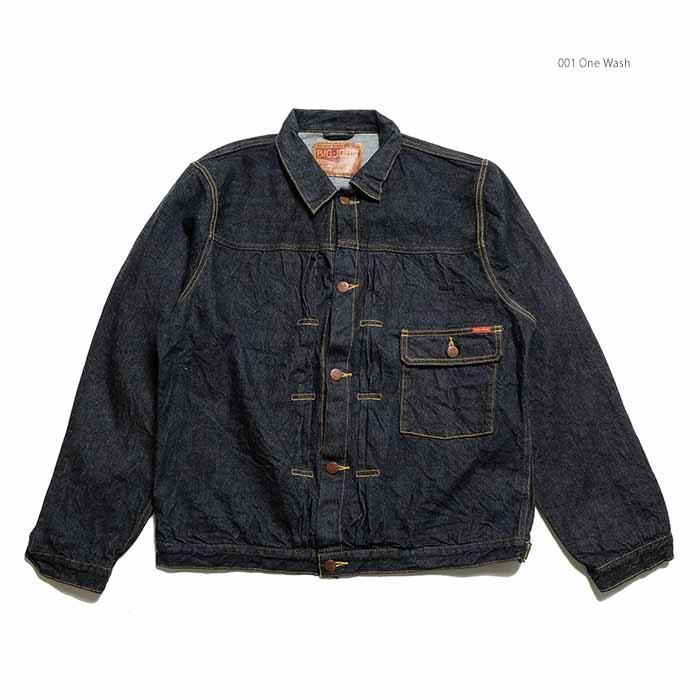 超希少 ヴィンテージ Big John 先染め ブラックデニムジャケット LL Big John（ビッグジョン） BIG JOHN M6010SLB 12ozセルビッジ