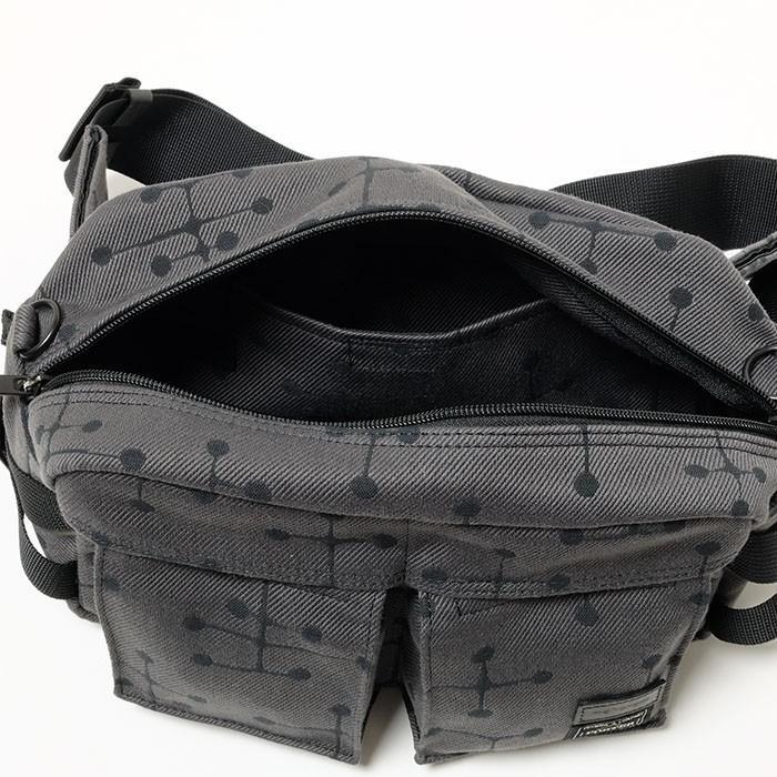 Maharam X PORTER　 (マハラム)　2WAY WAIST BAG　“Small Dot Pattern” by Charles and Ray Eames　MA-801387｜hinoya-ameyoko｜07