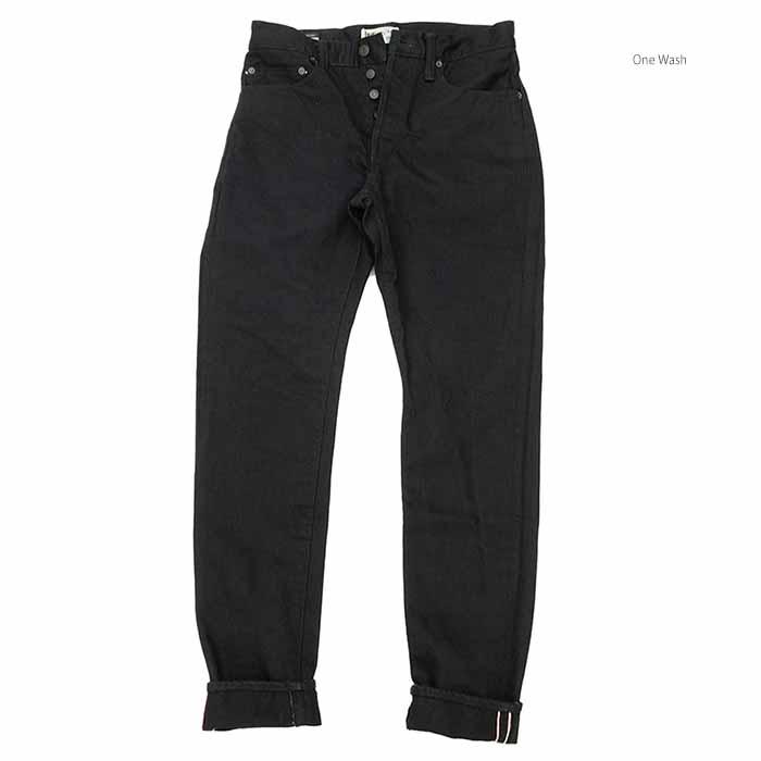 桃太郎ジーンズ MOMOTARO JEANS MXJE3100 15.7oz.セルビッチデニムインディゴXブラック ナローテーパード 細め タイトストレート メンズ | ヒノヤ｜hinoya-ameyoko｜06