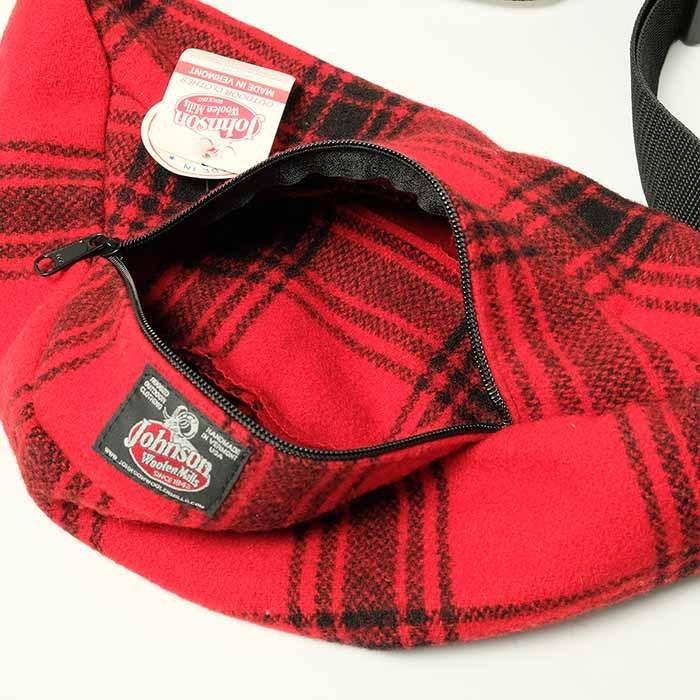 Johnson Woolen Mills（ジョンソンウーレンミルズ） ウエスト バッグ 
