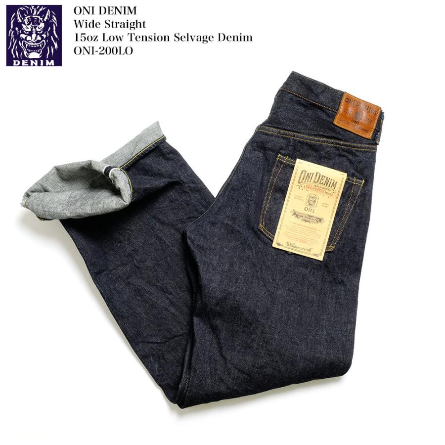 鬼デニム ONI DENIM ONI-200LO 15oz ローテンション セルヴィッジ
