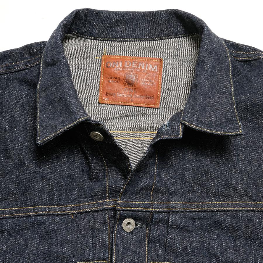 鬼デニム ONI DENIM 1stタイプ デニムジャケット 16.5oz 本藍デニム