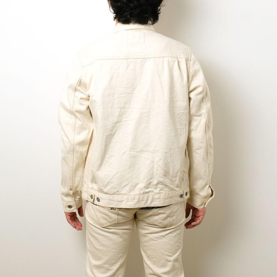 鬼デニム（ONI DENIM） 14oz オーガニックコットン ホワイトデニム 2nd