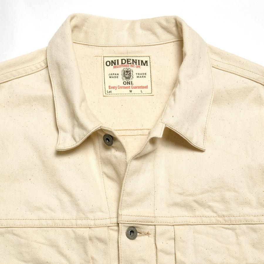 鬼デニム（ONI DENIM） 14oz オーガニックコットン ホワイトデニム 2nd