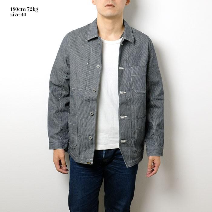 鬼デニム（ONI DENIM） ピンヘッドストライプ ジャケット ONI-03100