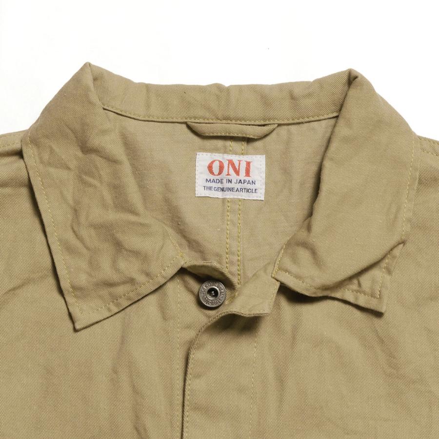鬼デニム ONI DENIM カバーオール ONI-03500CH-KB 8oz セルヴィッジ