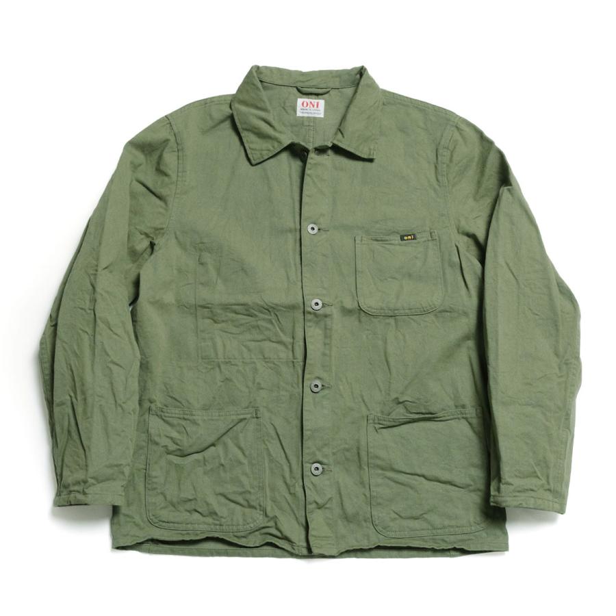 鬼デニム ONI DENIM カバーオール ONI-03500CH-OL 8oz セルヴィッジ