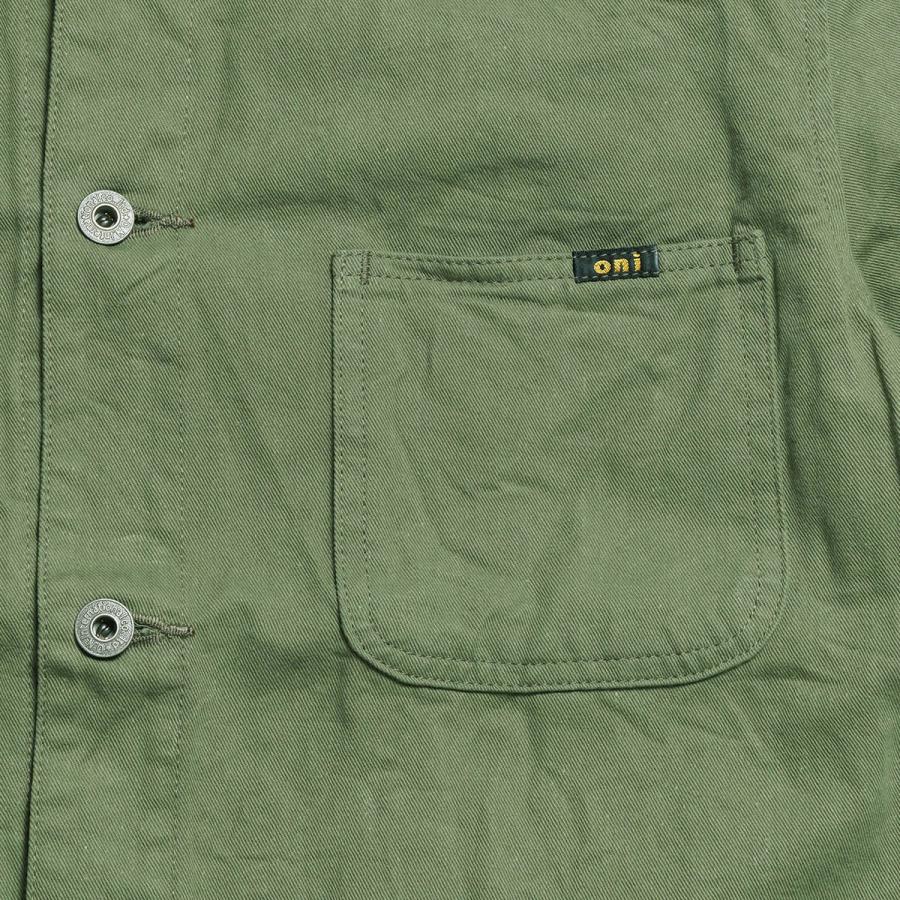 鬼デニム ONI DENIM カバーオール ONI-03500CH-OL 8oz セルヴィッジ