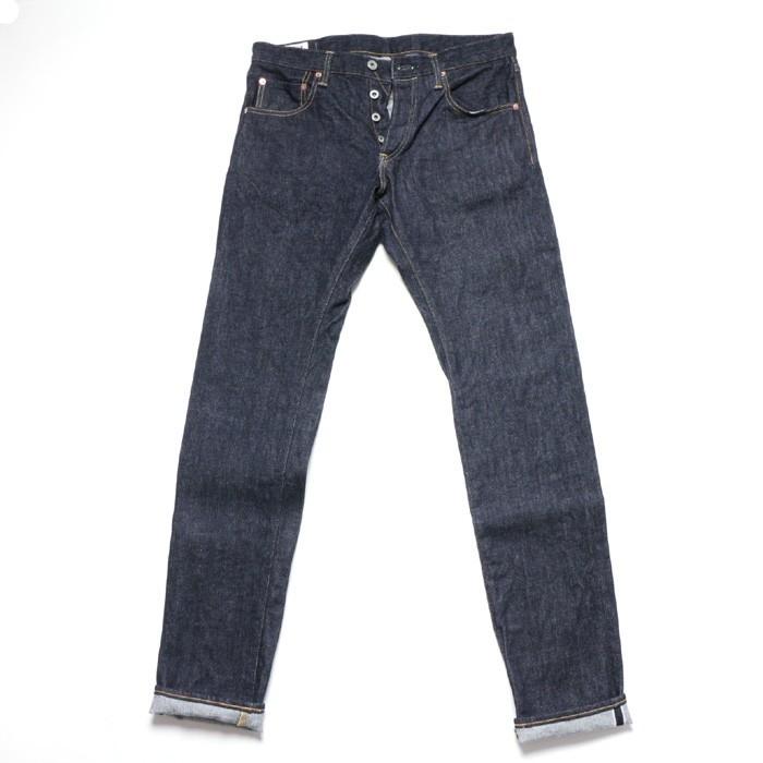 鬼デニム（ONI DENIM） リラックステーパード15ozスラブストレッチ 