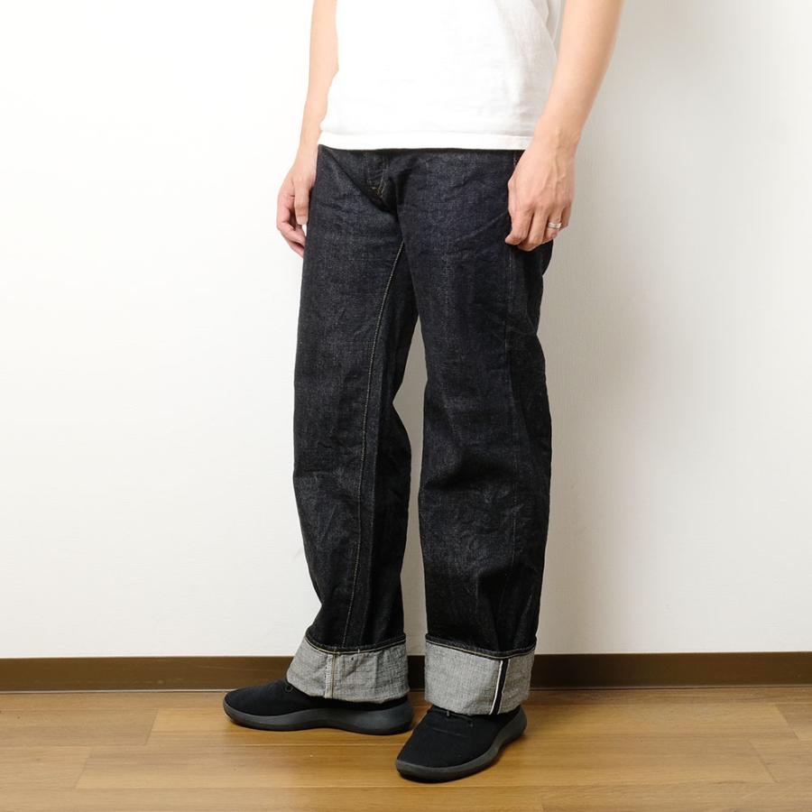 鬼デニムONI DENIM ワイドストレート 200-CCD-GOLV w32 鬼デニム（ONI DENIM） ワイドストレート 15オンス ローテンション