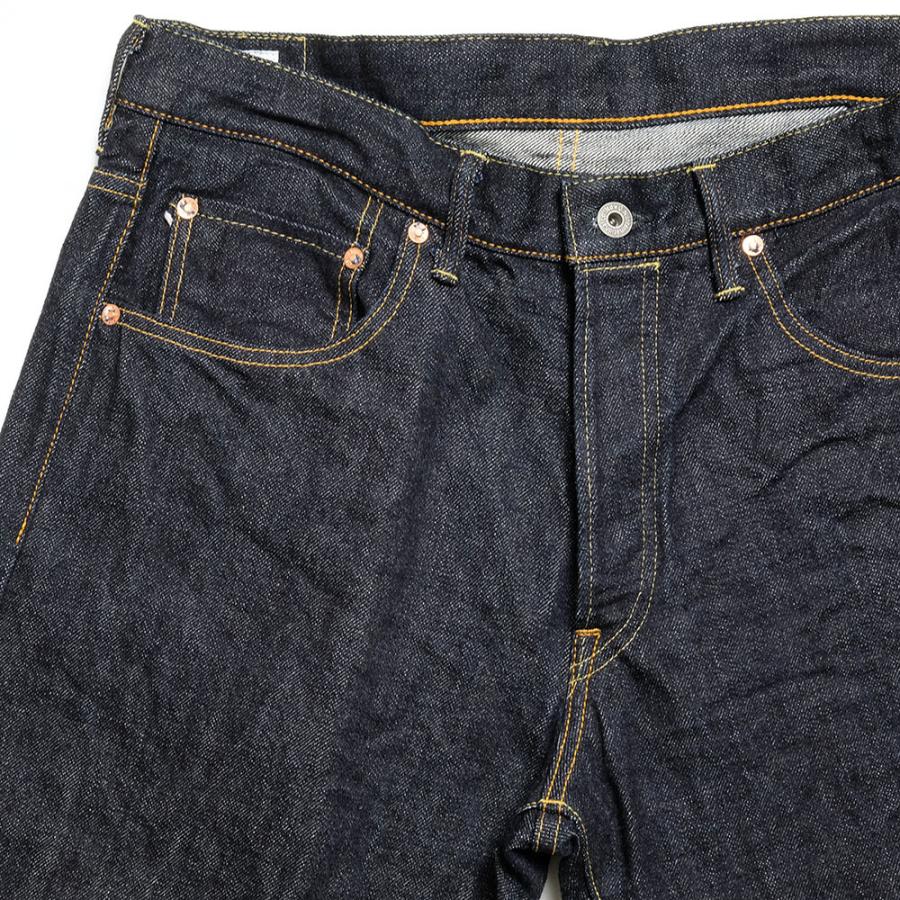 鬼デニム（ONI DENIM） ワイドストレート 15オンス ローテンション