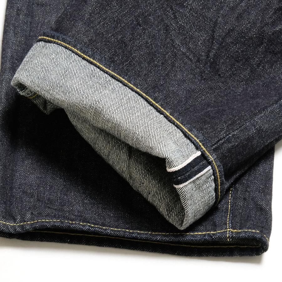 鬼デニム（ONI DENIM） ワイドストレート 15オンス ローテンション