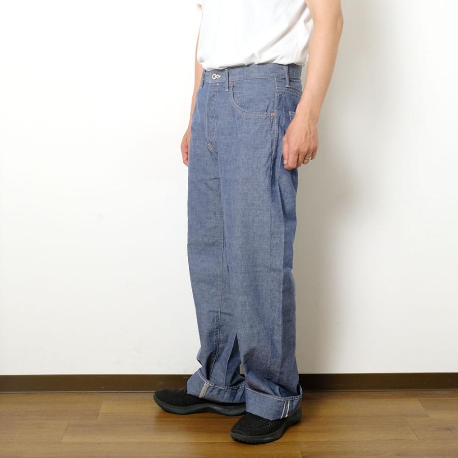 鬼デニム ONI DENIM ONI-200HCSV 8oz セルヴィッジシャンブレー Lot