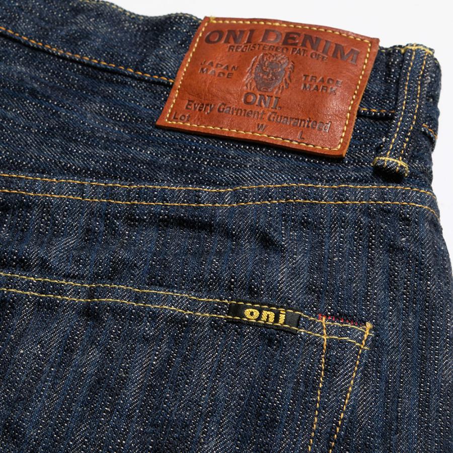 鬼デニム ONI DENIM ONI-200KAS 正藍枷染め風 天然藍ロープデニム - 鬼