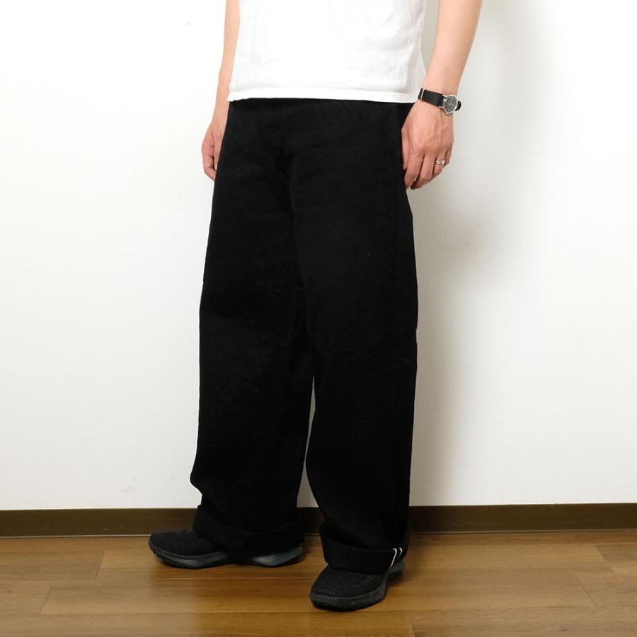鬼デニム ONI DENIM ONI-242-13 13oz ジェットブラックデニム 鬼デニム ONI DENIM ONI-242-13 13oz ジェットブラックデニム