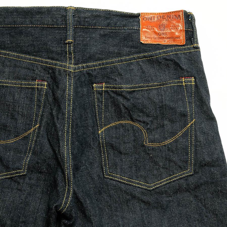 タニヤン　 鬼デニム（ONI DENIM） ニートストレート 16oz グリーンキャスト ONI