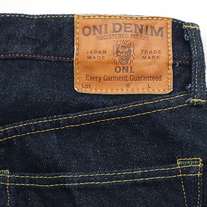 鬼デニム（ONI DENIM） レギュラーライズ ニートストレート 20oz
