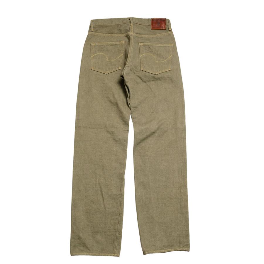 鬼デニム ONI DENIM ONI-266OLD 18oz オリーブデニム リラックス 