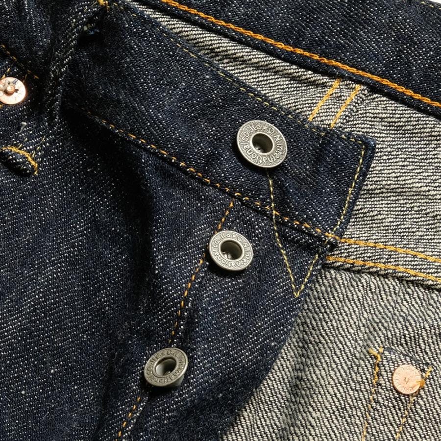 鬼デニム（ONI DENIM） セミタイトストレート 12oz ナチュラル
