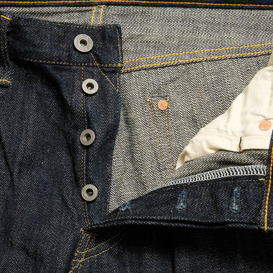鬼デニム（ONI DENIM） セミタイトストレート 12oz ナチュラル