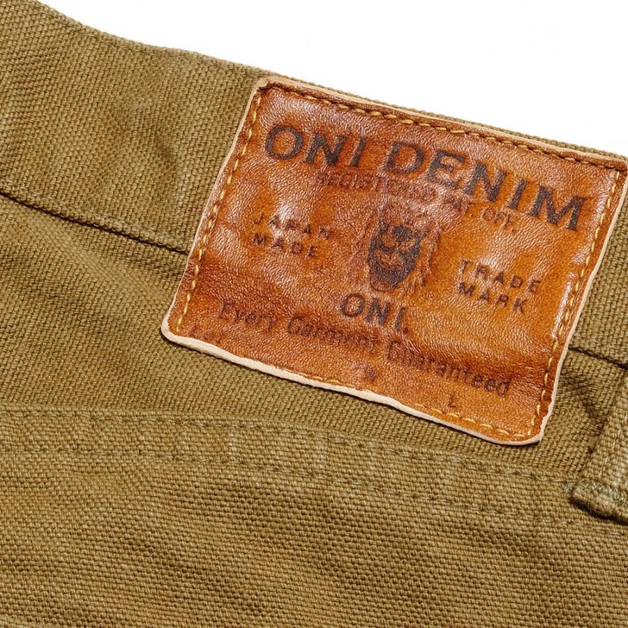 鬼デニム（ONI DENIM） スタイリッシュテーパード 硫化染め 