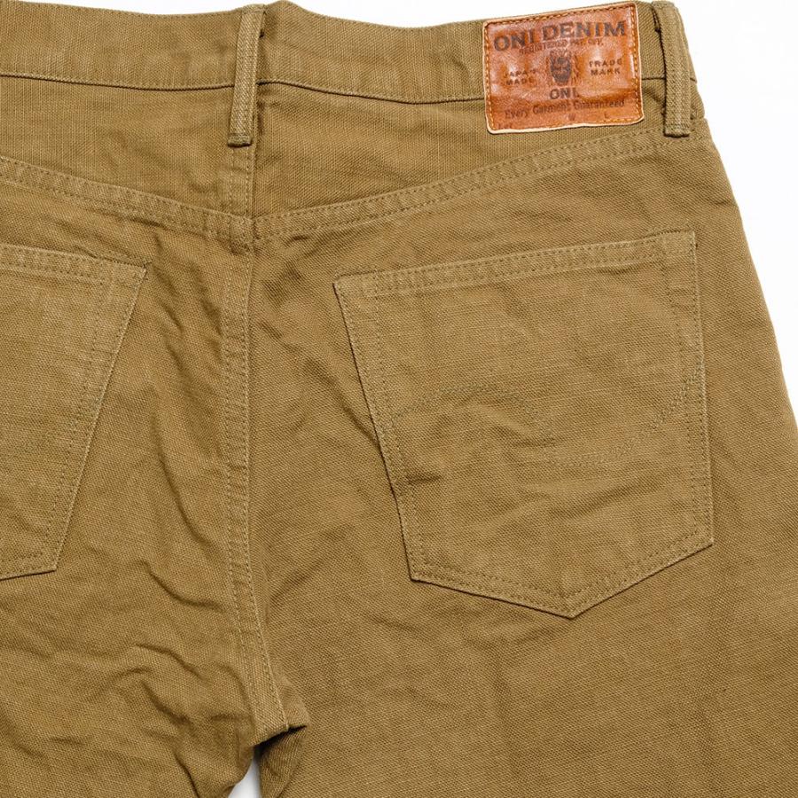 鬼デニム（ONI DENIM） スタイリッシュテーパード 硫化染め