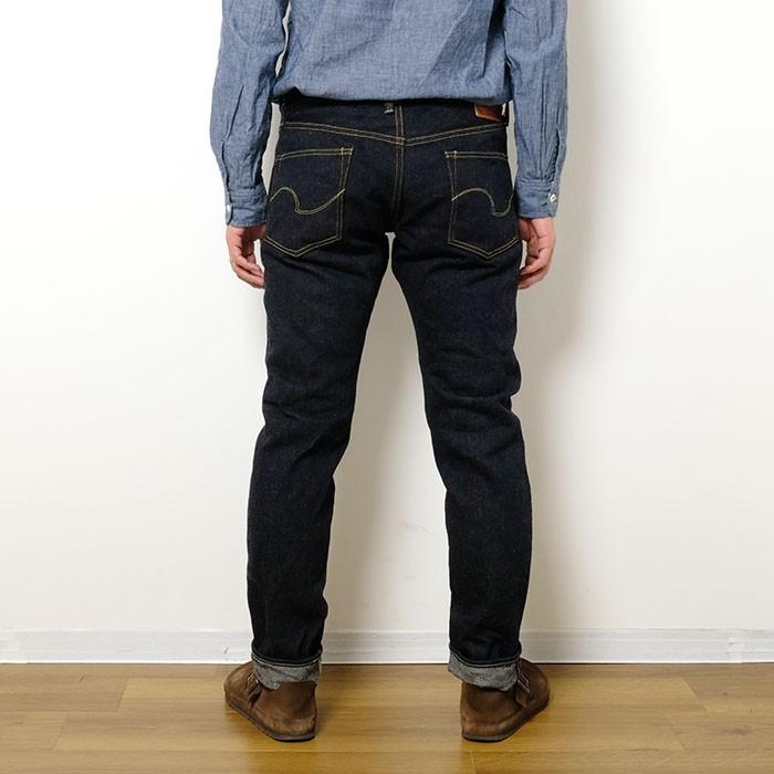 鬼デニム（ONI DENIM）　リラックステーパード　22oz 天然藍 "歌舞伎耳"　ONI-622｜hinoya-ameyoko｜05