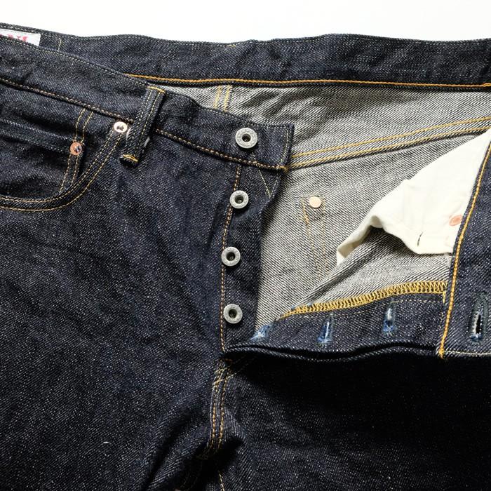 鬼デニム（ONI DENIM） リラックステーパード 17oz ローテンション