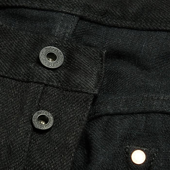鬼デニム 622ZR 20oz シークレットブラック リラックステーパード38 鬼デニム 20oz シークレットブラックデニム リラックス