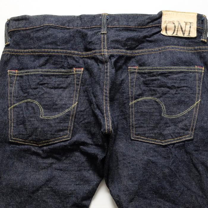 鬼デニム（ONI DENIM） アメリカンテーパード 12.5oz ナチュラル