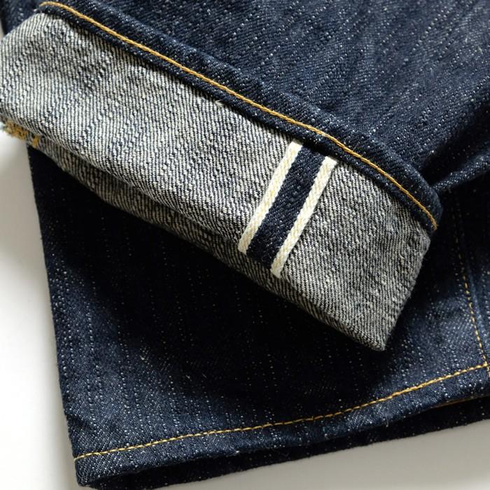 鬼デニム（ONI DENIM） タイトテーパード グリーンキャスト 『鬼斑撚