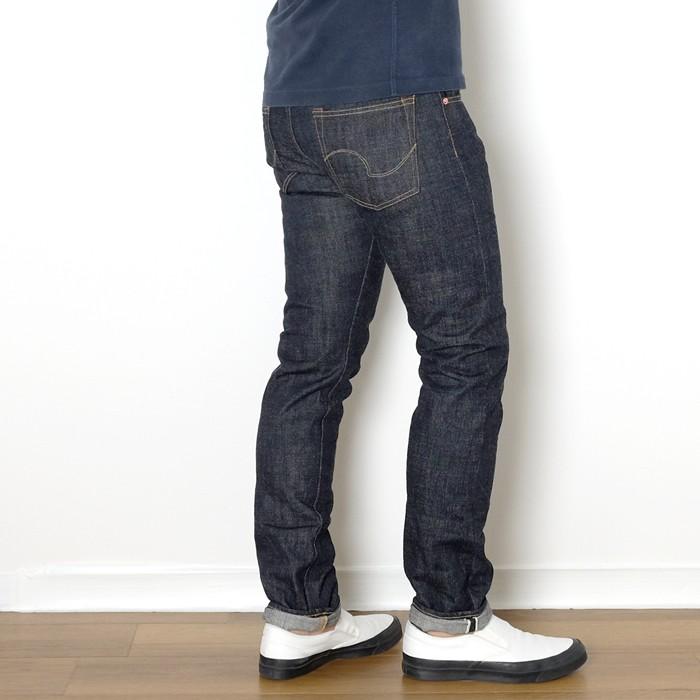 鬼デニム（ONI DENIM） タイトテーパード 14oz ローテンションデニム