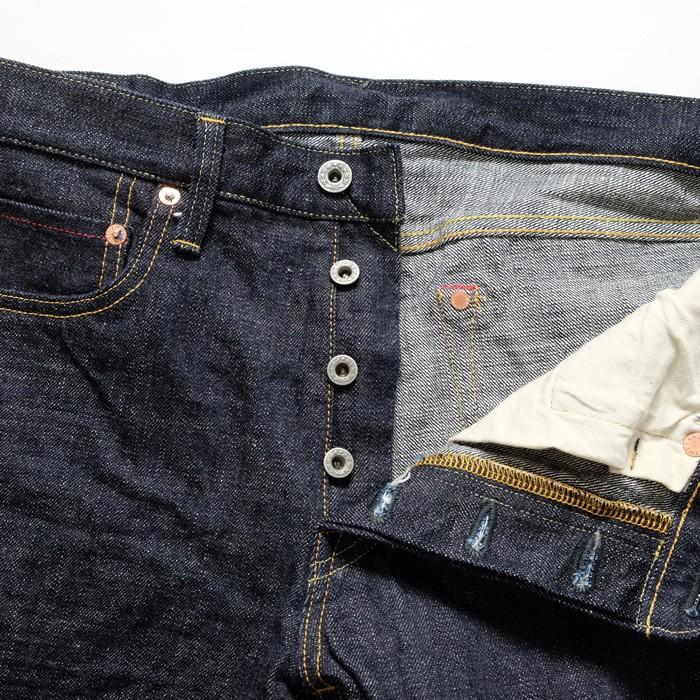 鬼デニム（ONI DENIM） タイトテーパード 14oz ローテンションデニム